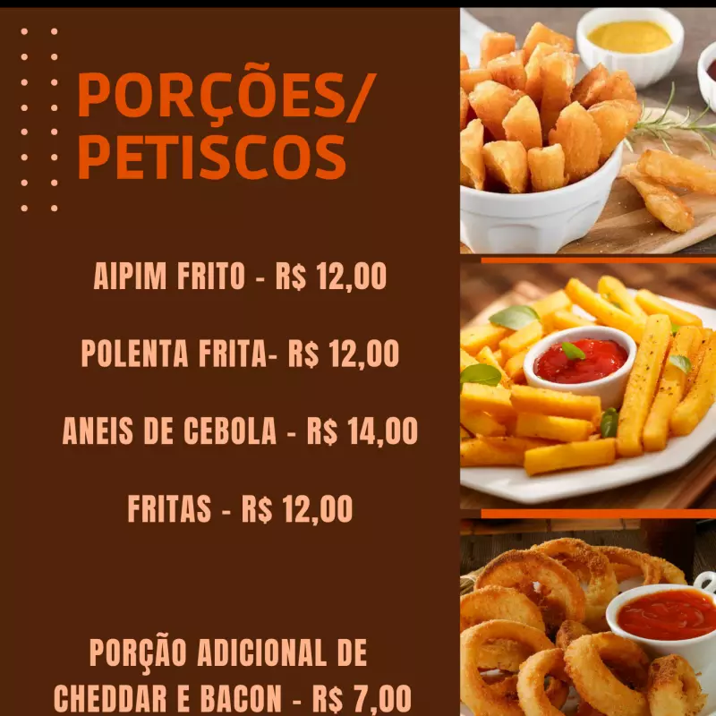 Aipim frito!