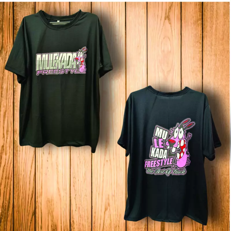 CAMISETA LINHA CORAGEM PRETA