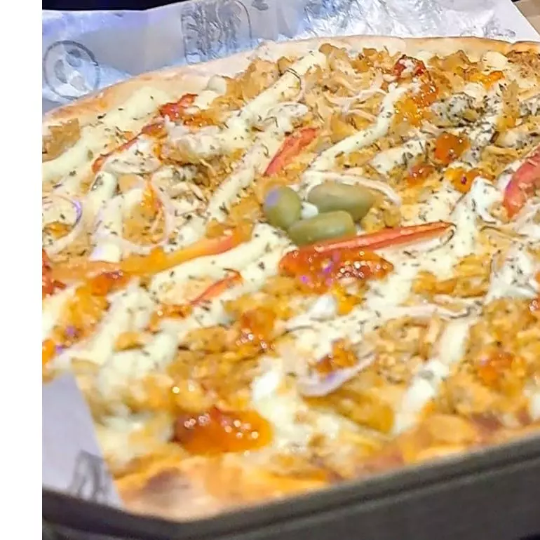 Franco, catupiry e geleia de pimenta