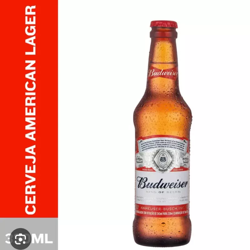 Budweiser long neck 330ml
