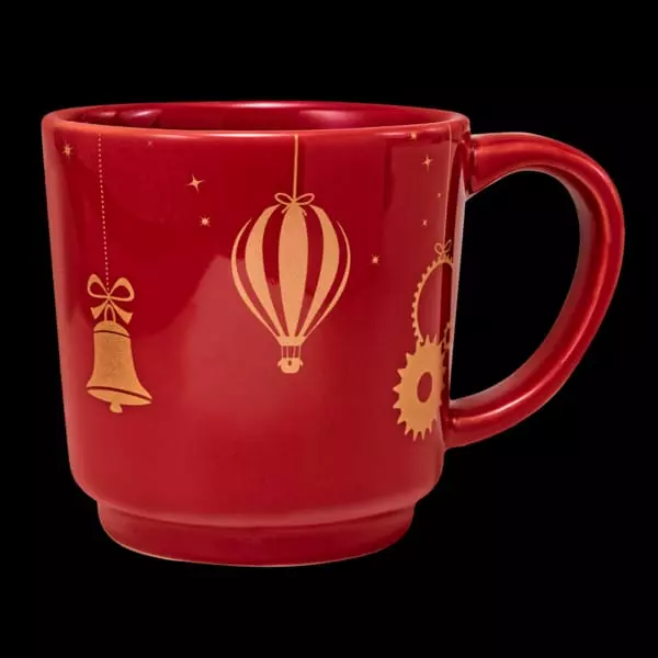 Caneca Natal Vermelha 300ml