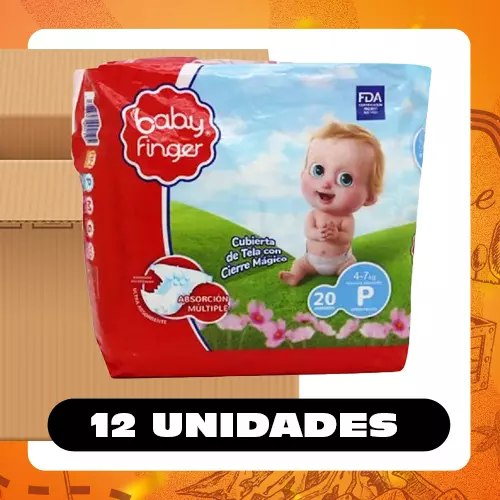 Bulto Baby Finger Pañales P