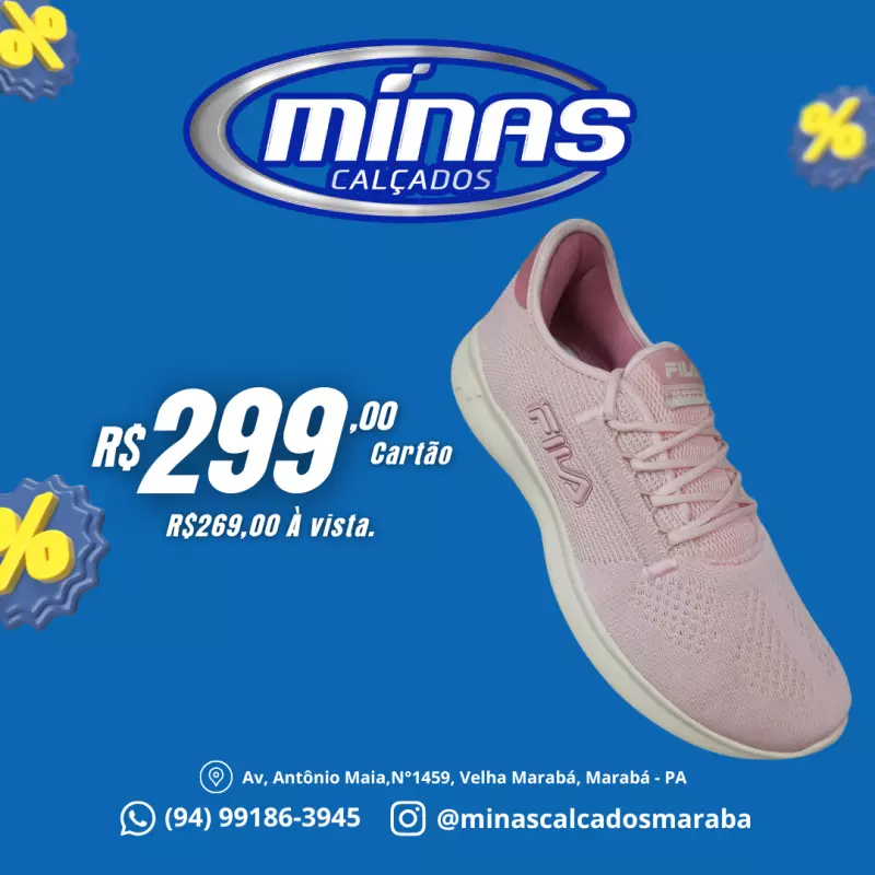 Tênis Rosa RF:12554