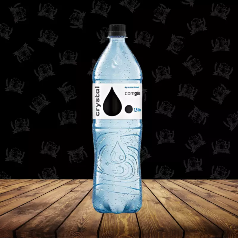 Água Crystal c/gás 1,5L