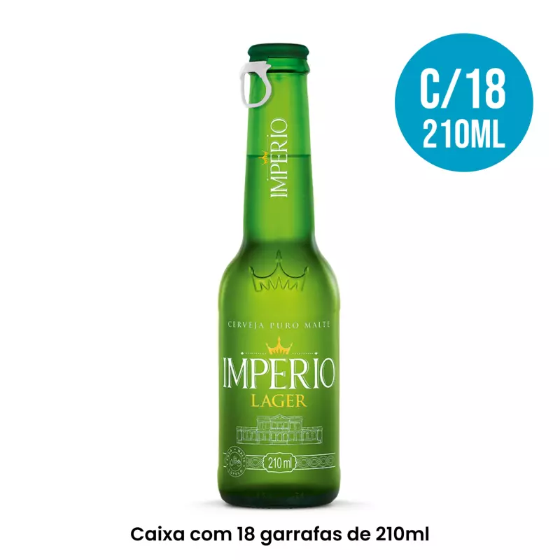 CX C/18 Império Lager de 220ml ✳️