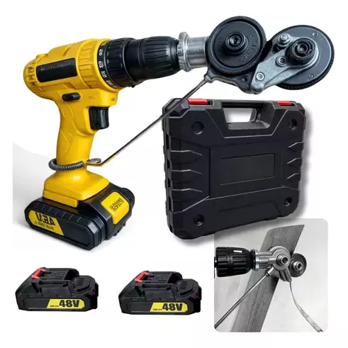 FURADEIRA C/CORTADOR DE CHAPA B-MAX