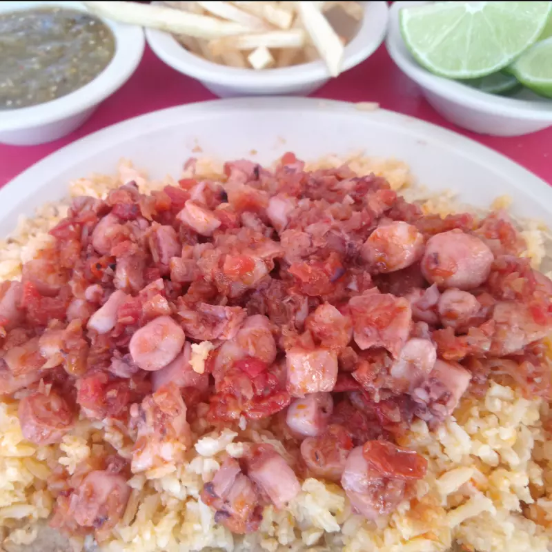 ACORAZADO DE PULPO GUISADO