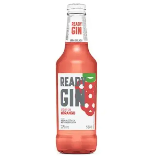 Ready Gin Morango 275ml