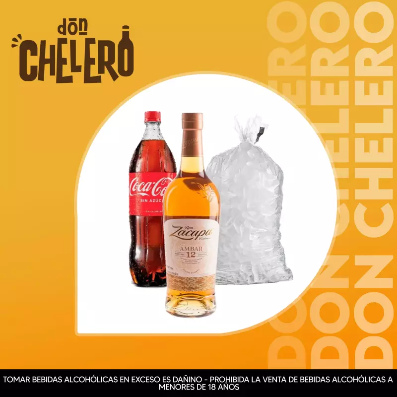 ZACAPA 12 AÑOS X 750 ML.