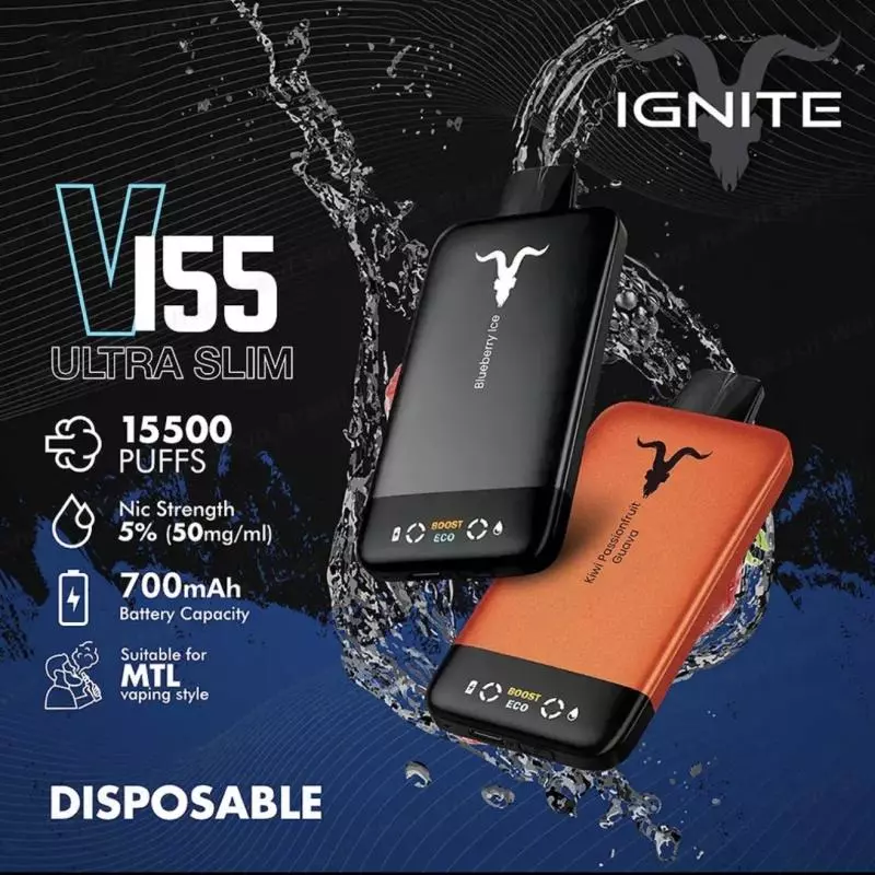 NEW V155 ULTRA SLIM 15.500 PUFFS