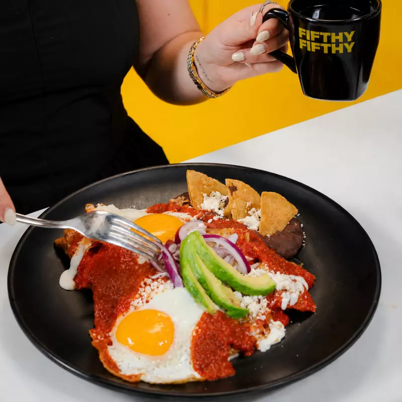 Chilaquiles Rojos