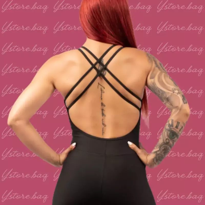 Enterizo largo negro