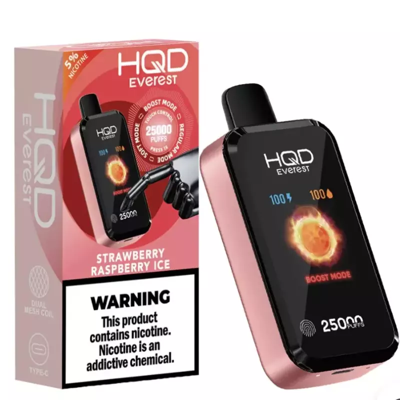 HQD EVEREST - STRAWBERRY RASPBERRY