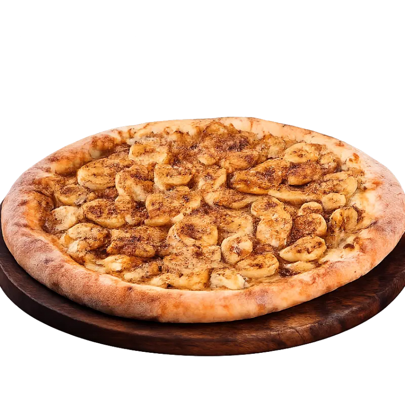 Pizza Banana com Canela