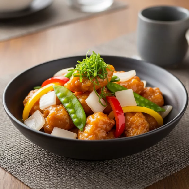 POLLO TAMARINDO + SU CHAUFA