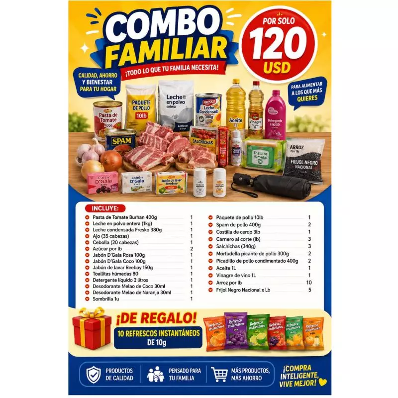 Combo Familiar #4