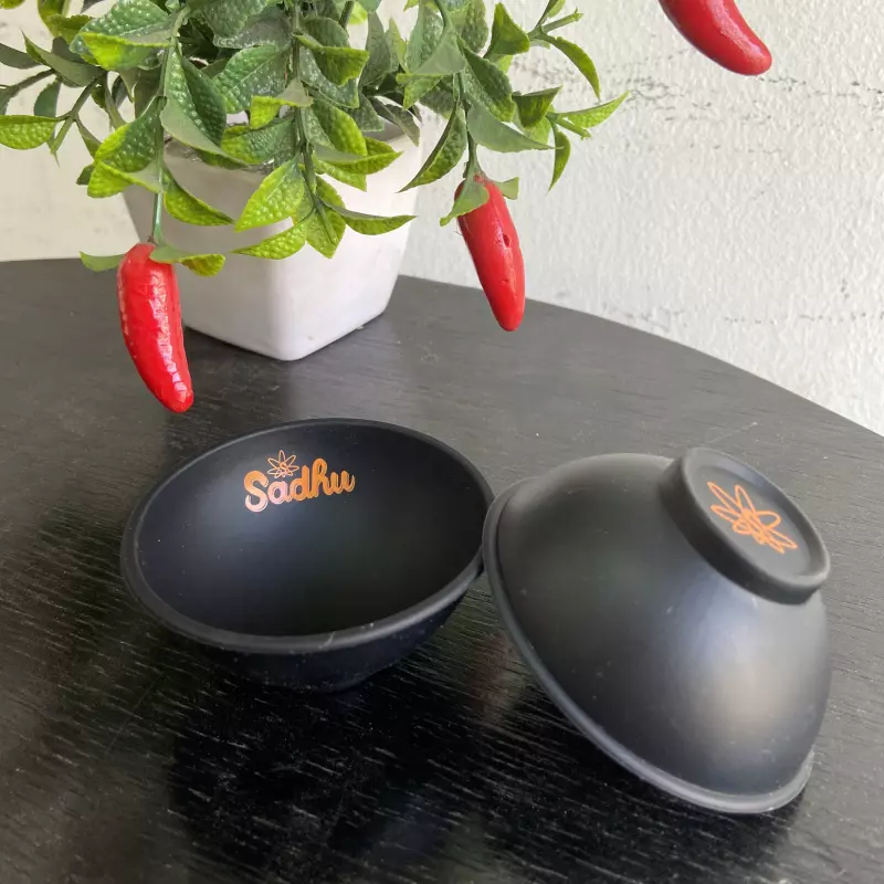 Cuia Silicone Sadhu Preta
