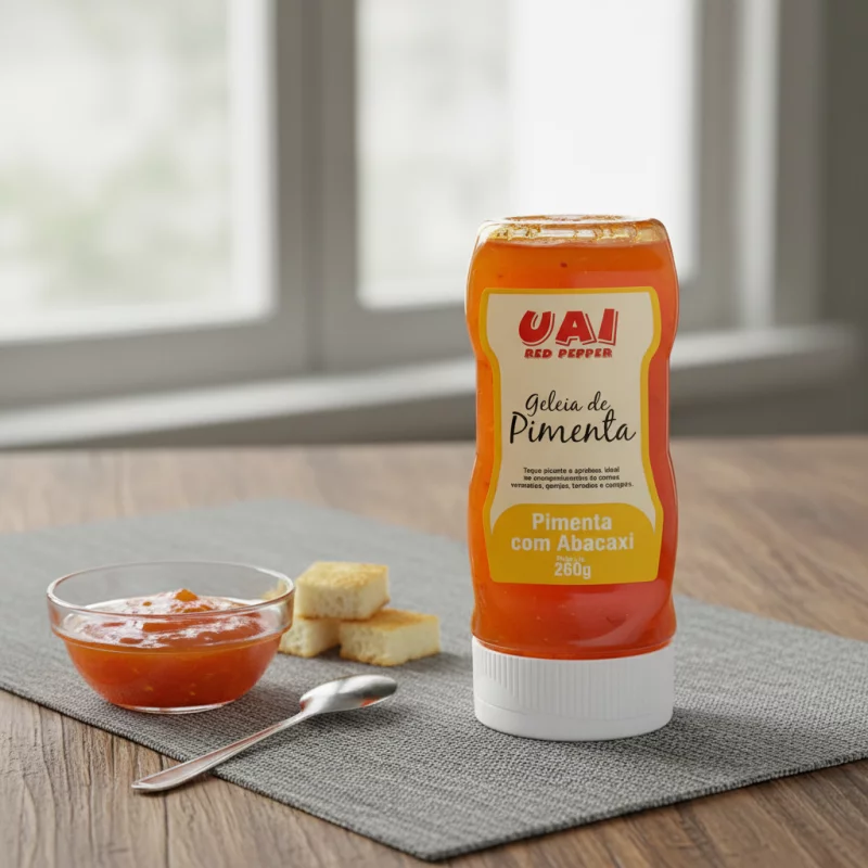 Geleia De Pimenta Uai Com Abacaxi