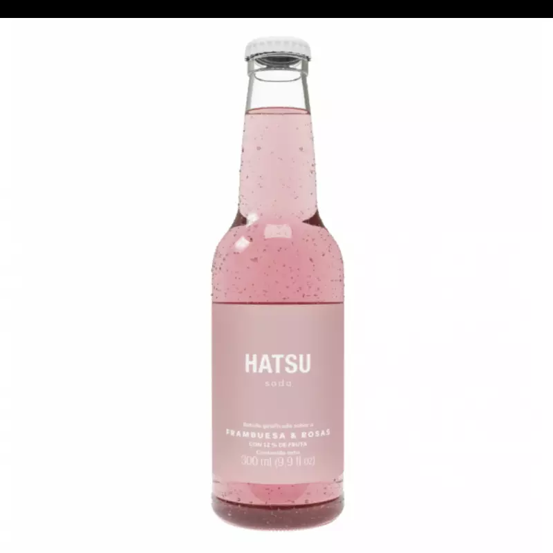 Hatsu frambuesa y rosas