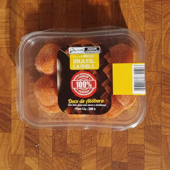 Doce de Abóbora Brasil Caipira