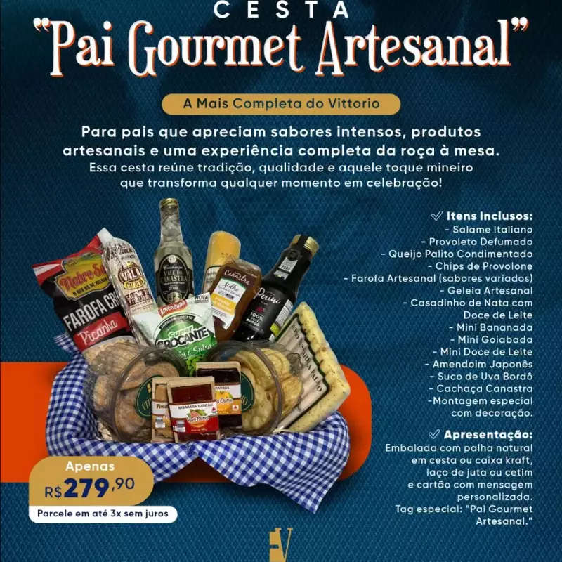 Pai Gourmet Artesanal” – A Mais Comp