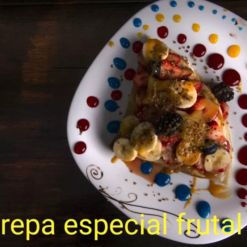 Crepa Especial 3 o más frutas