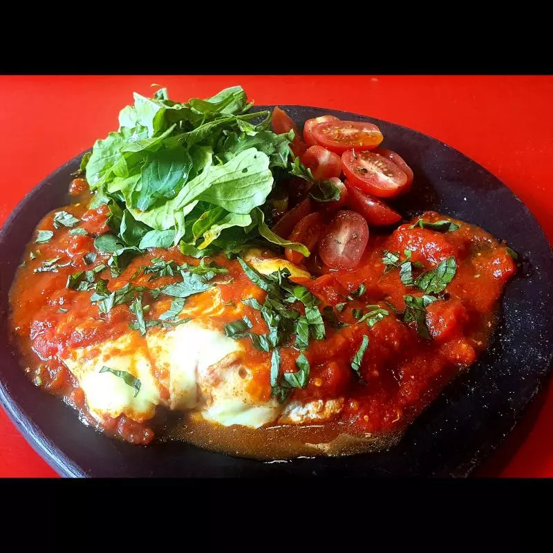 Pollo Bandera Italiana