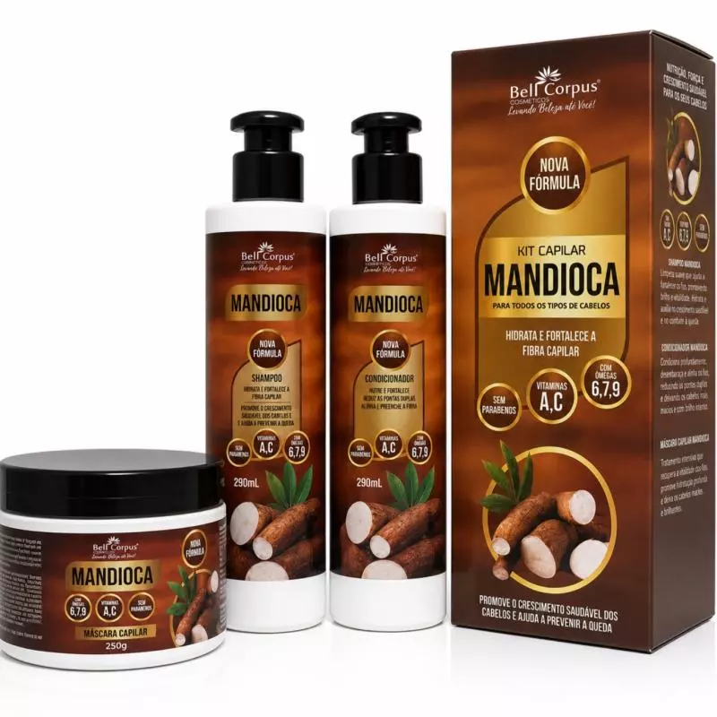 KIT CAPILAR MANDIOCA 3X1