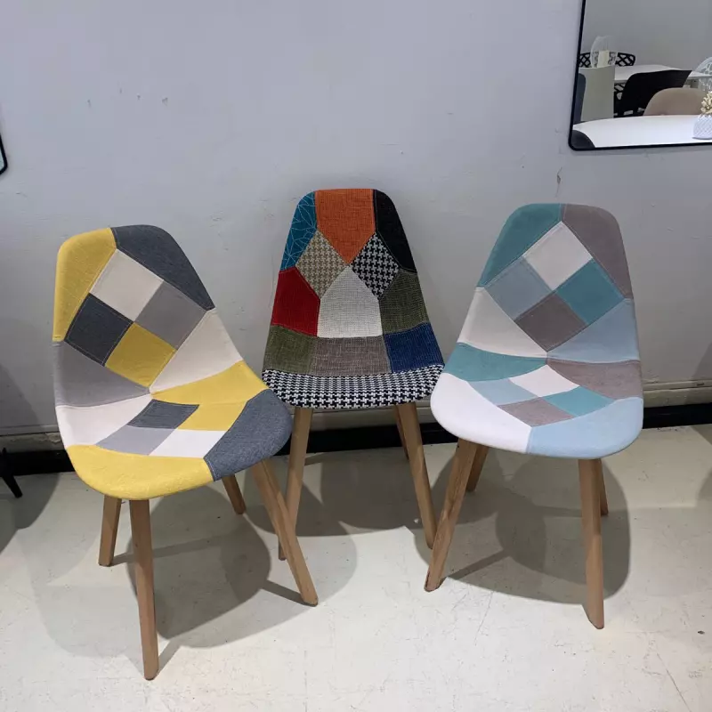 Silllas Eames Tulip patchwork