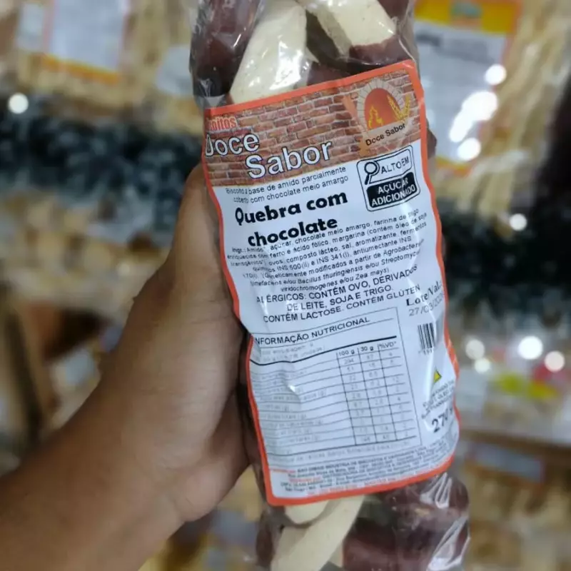 Quebra de Chocolate - Doce Sabor