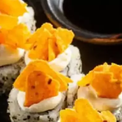Uramaki nachos Filadélfia