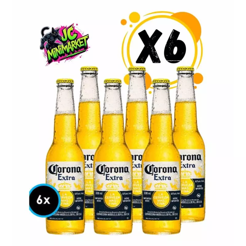 X6 SIX CORONA BOT 330ML