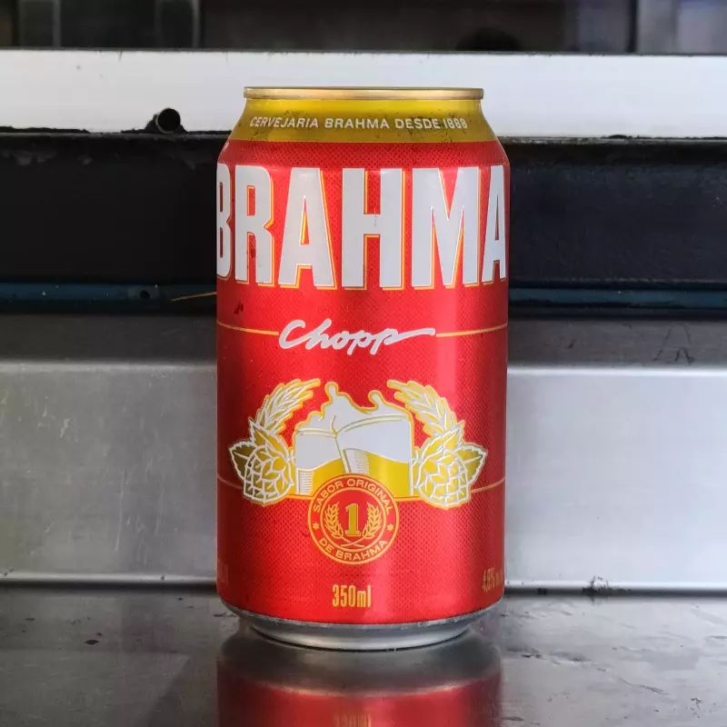 cerveja BRAHMA lata
