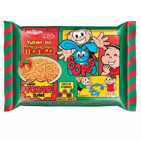 Miojo Tomate Turma da Mônica 85g