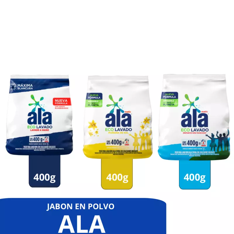 Jabon en polvo ALA