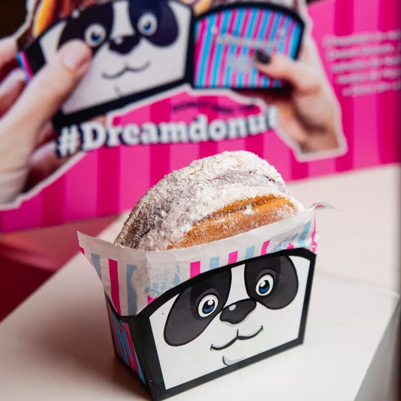 Dream Donut Geleia de Morango