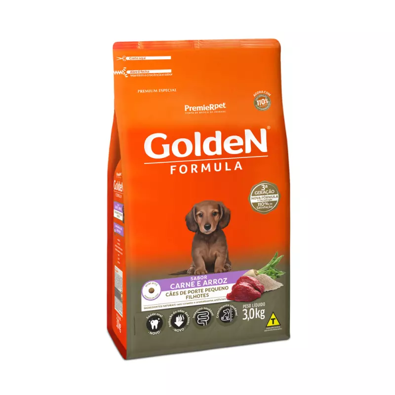 Golden Filhote Mini Bitis Carne 3kg