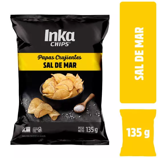 Inka Chips Sal de Mar 135Gr