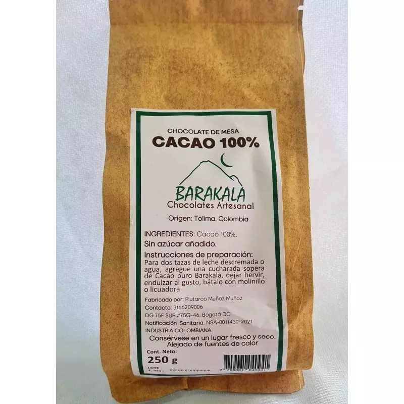 CACAO AL 100% GRANULADO