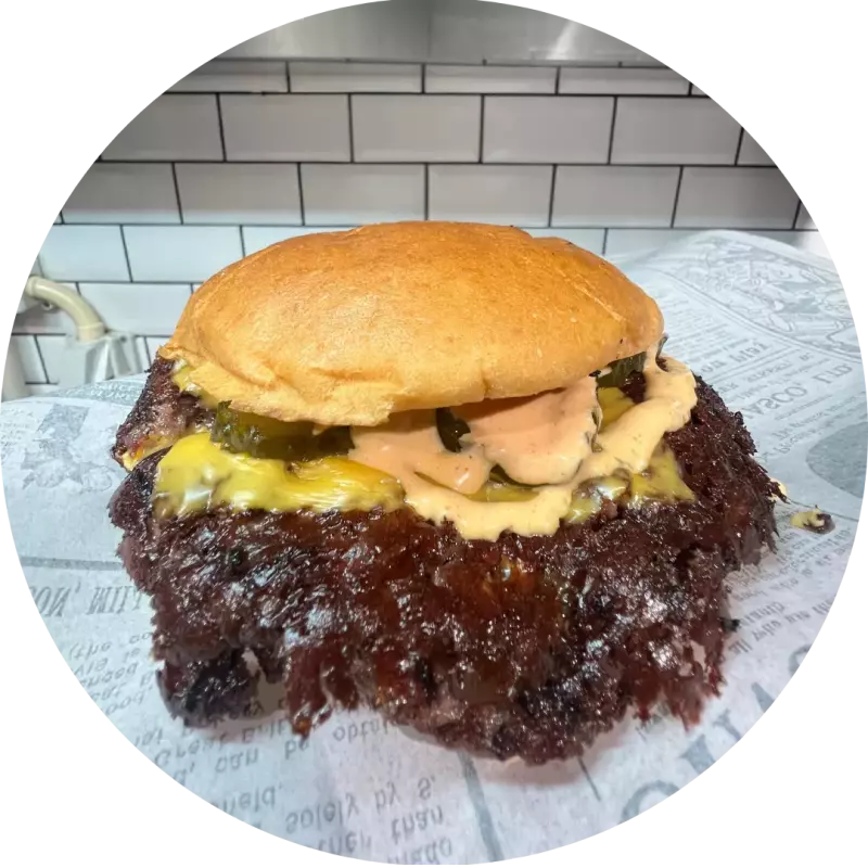 SMASH CHEESEBURGER + BATATA