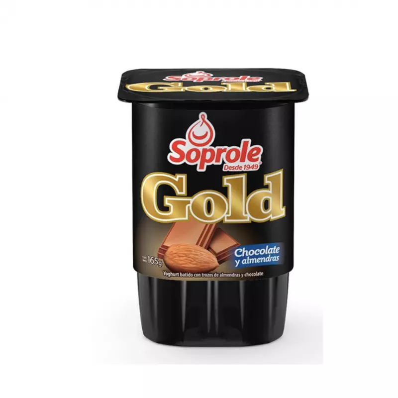 Yoghurt gold chocolate almendras