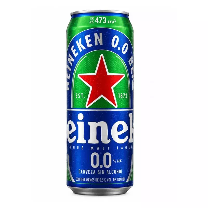 HEINEKEN LATA SIN ALCOHOL 473CC