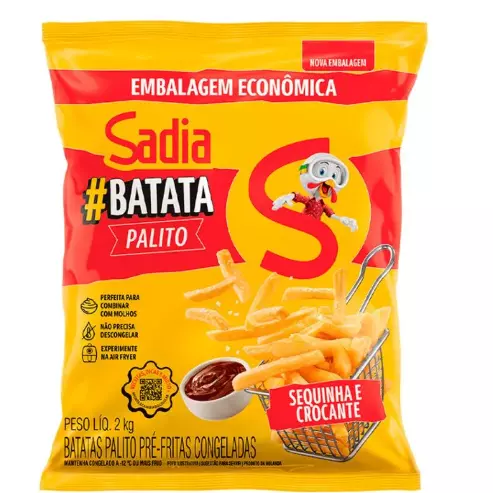 Batata Congelada SADIA 2kg