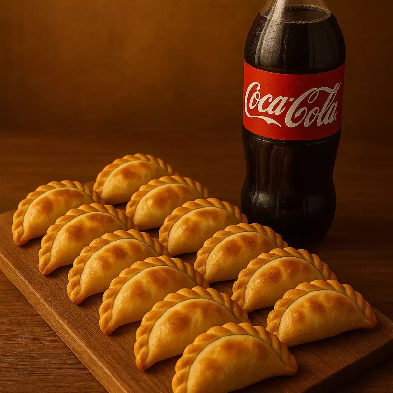 12 EMPANADAS + COCA 1 1/2
