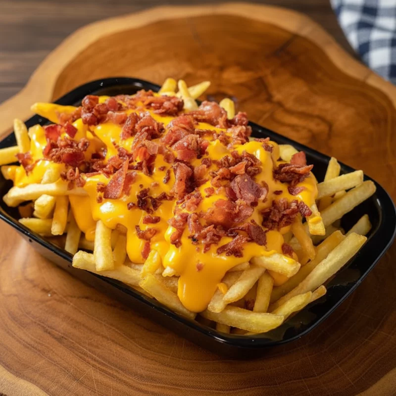 Porção de Batata Frita Cheddar & Bacon