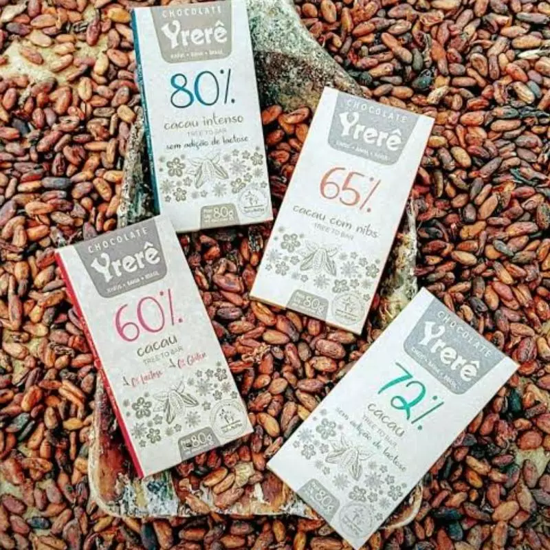 Chocolate Yrerê 80% e 60%