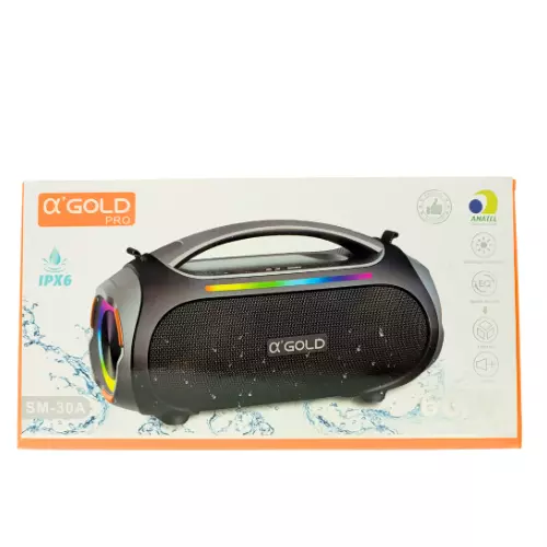 CAIXA DE SOM GOLD 60W IPX6 SM-30A