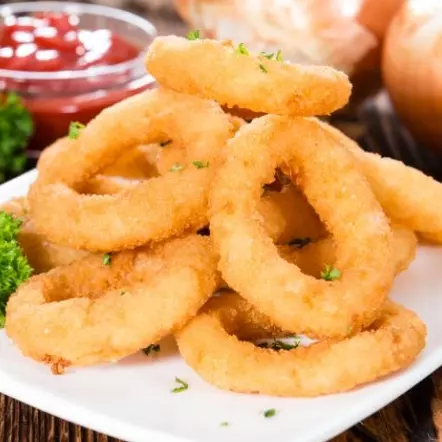 Aros de Cebolla Empanizados