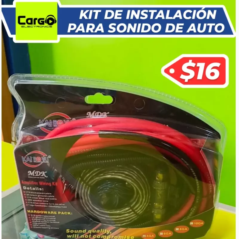 Kit de instalación de sonido