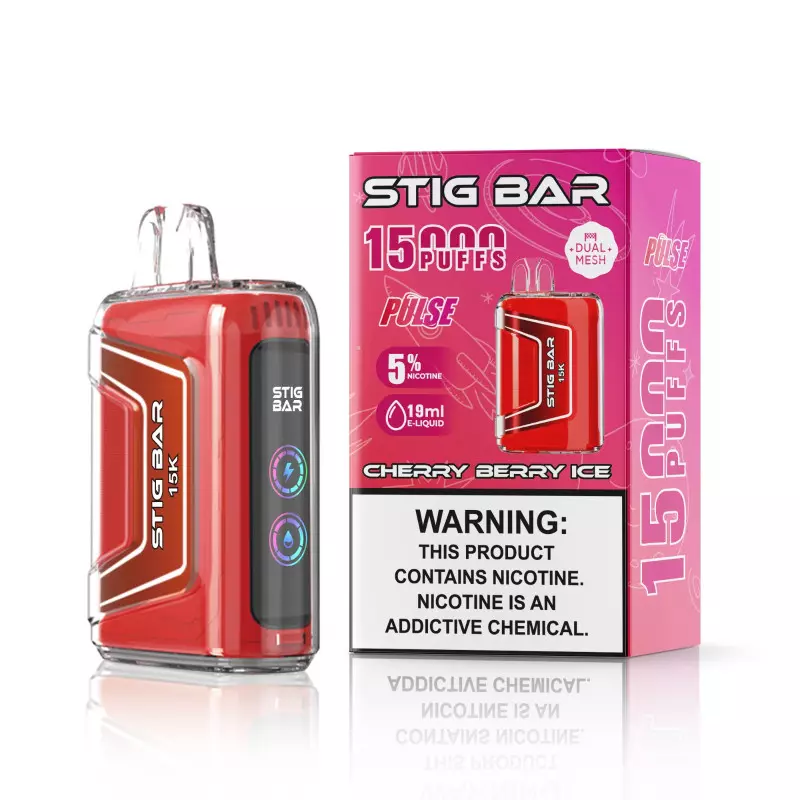 Stig Bar 15k cherry berry ice